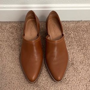 Madewell Brady Low cut Leather Booties Ankle Boots